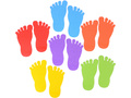 Набор следов "Отпечатки рук и ног" (6 пар рук и 6 пар ног в 6 цветах)