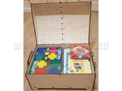 Общий комплект к программе Умные игры в добрых сказках (3-7 лет, на группу, в сундучке)