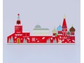 Панель для патриотического воспитания "Кремлевская площадь"